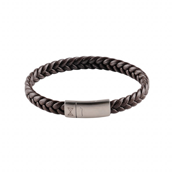 Single Flat String Brown