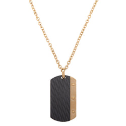 Necklace Dogtag - Dore