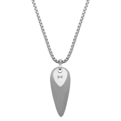 Necklace Triangle - Inox